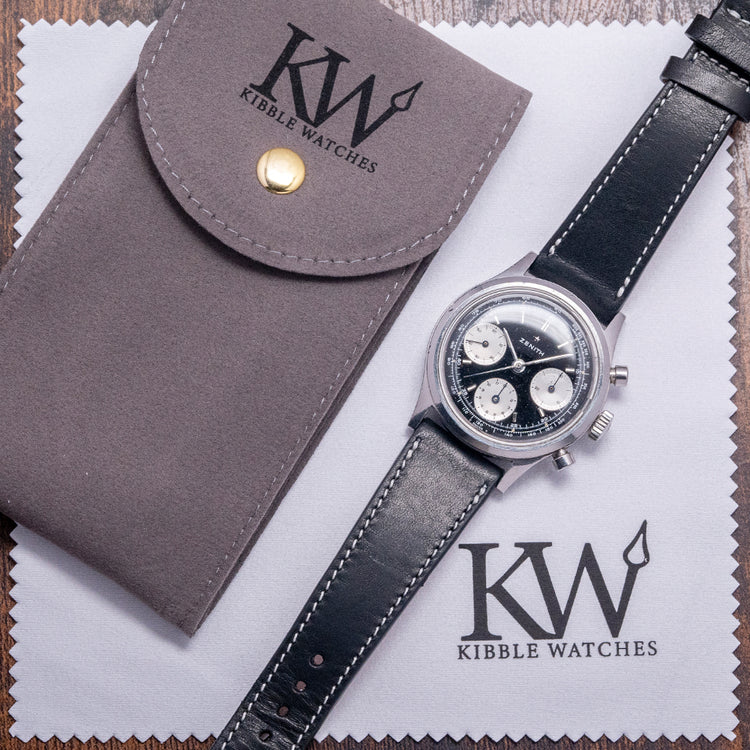 1960s Zenith Black Chronograph Cal. 146 HP 38mm AH2711