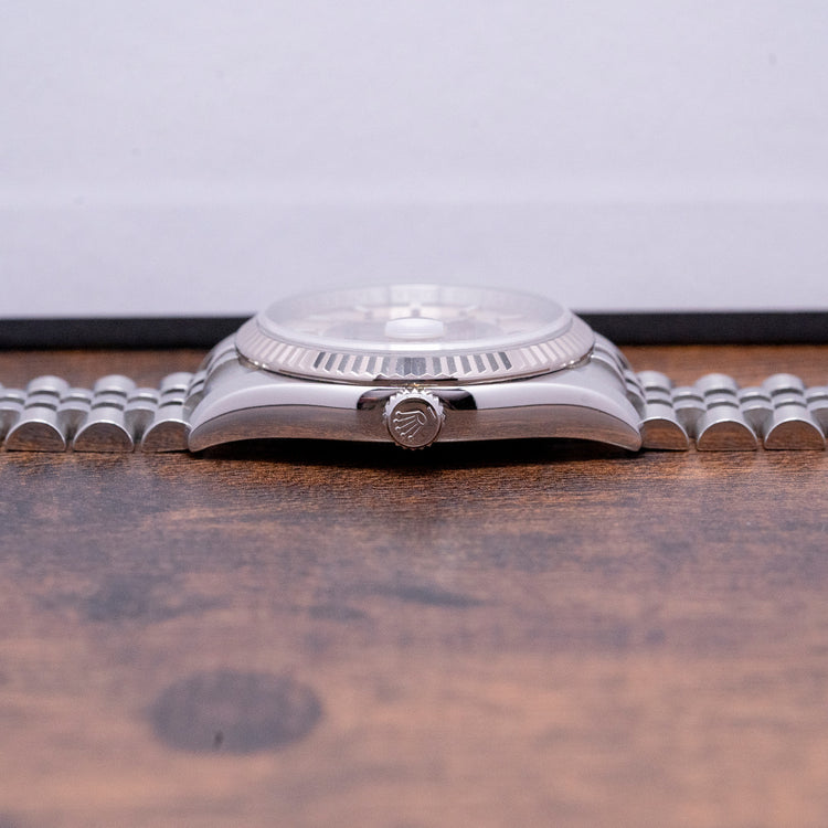 2009 Rolex Datejust 36mm Silver Dial Jubilee 116234