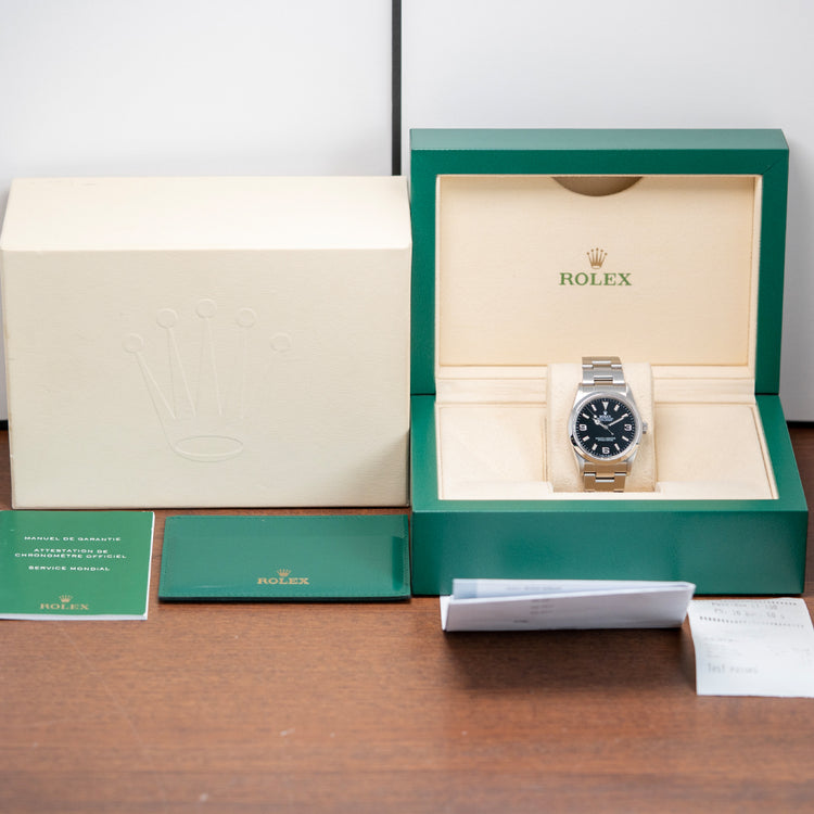 2005 Rolex Explorer I 36mm on SEL Bracelet 114270