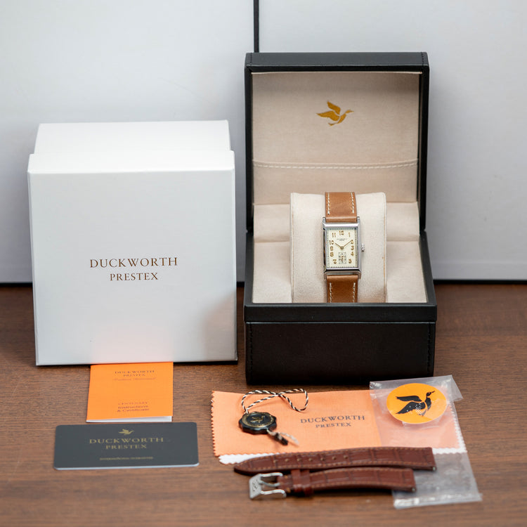 2025 Duckworth Prestex Centenary 24mm Cream Dial D803-06