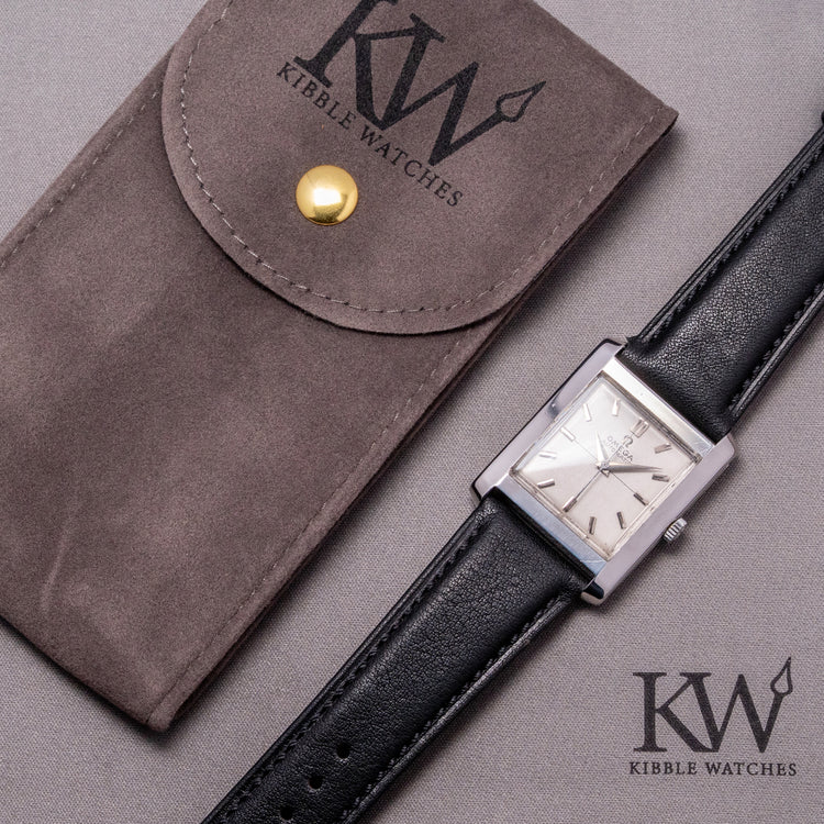 1961 Omega Automatic 'Tank' 28x35mm Steel Case 3999