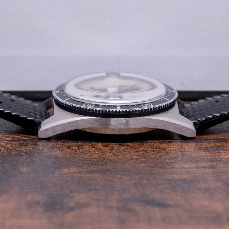 1970s Swiss Emperor Smoke Dial Automatic 38mm Skin Diver