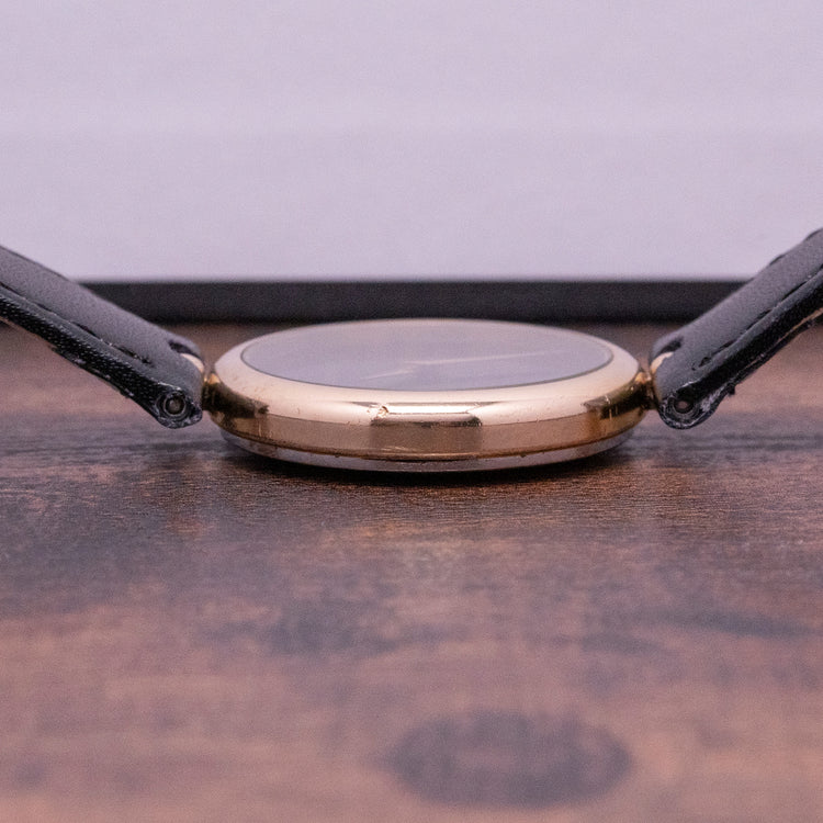 1980s Movado/Zenith Gold-Plated Manually Wound