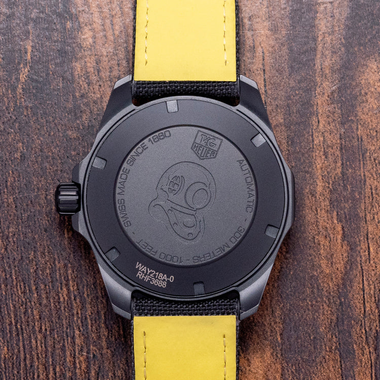 2022 TAG Heuer Aquaracer Automatic Black 41mm WAY218A-0