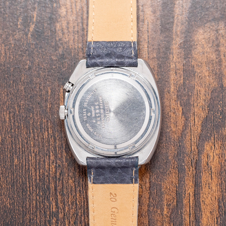 1975 Seiko Bellmatic White Dial Day Date 39mm 4006-6031