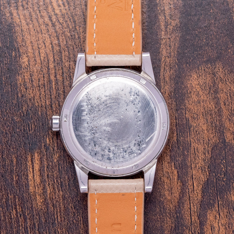 1950 Omega Black Waffle Bumper Automatic Jumbo 36mm 2493-8