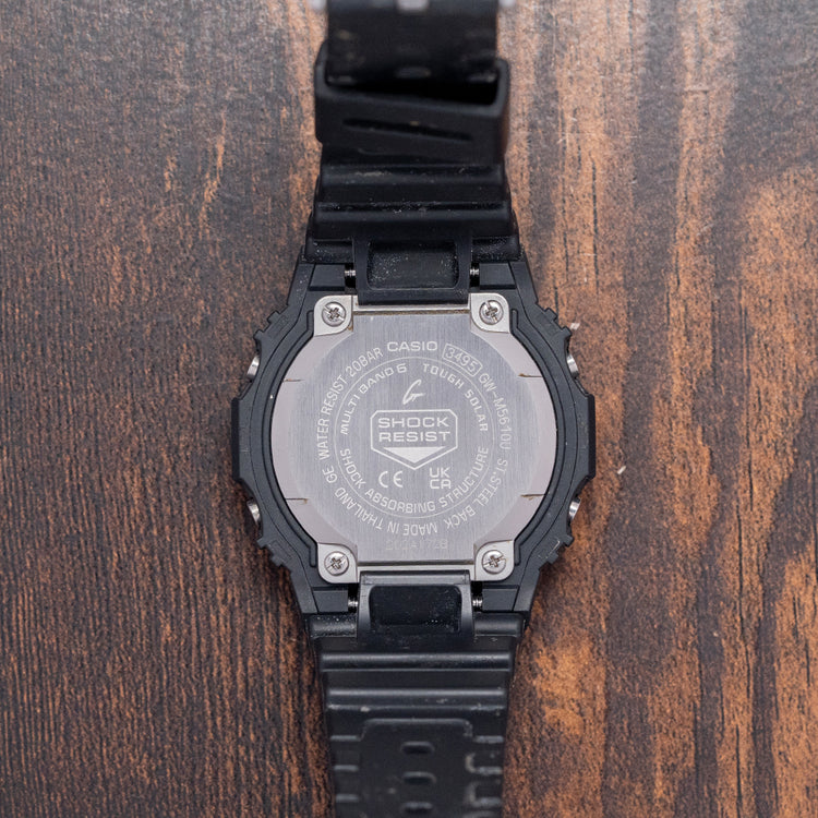 2025 Casio G-Shock Multi Band 6 Radio Controlled Black GW-M5610U-1ER