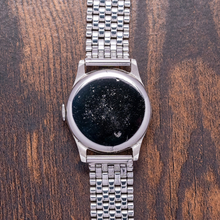 1940s Movado 'Chronomètre' Wide Flat Bezel Cal. 75 31.5mm 12706