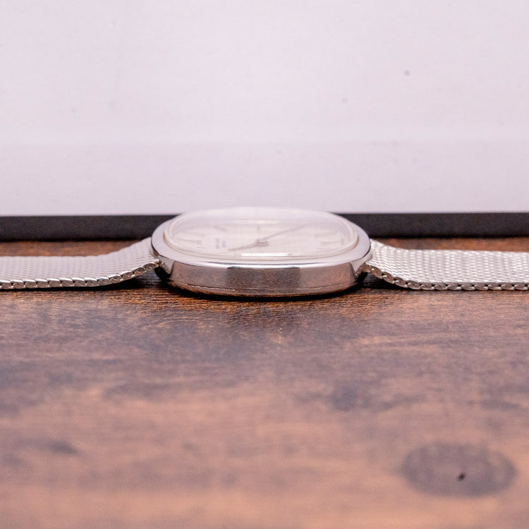 1960s Favre-Leuba Geneve Manual "Ellipse" on Bracelet