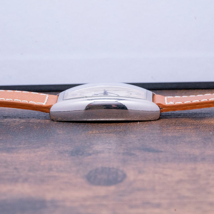 1990s Franck Muller Cintré Curvex Chronometro 5850 White Gold