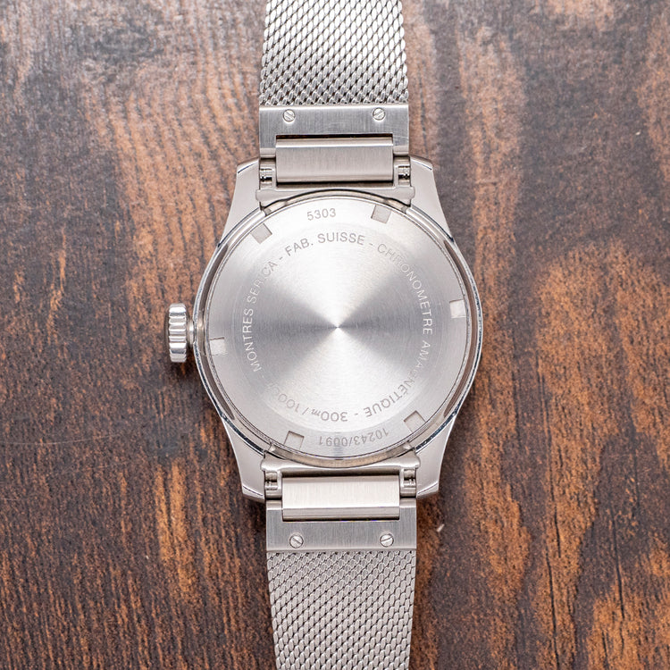 2025 Serica 5303 Diving Chronometer Porcelain White 39mm