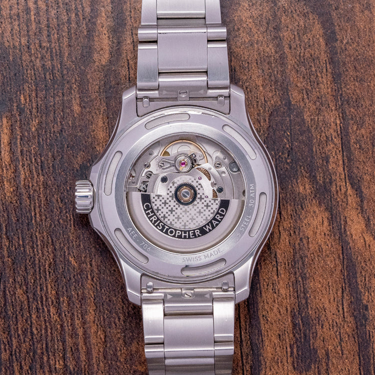 2024 Christopher Ward C60 Atoll 300 Shark White 40mm