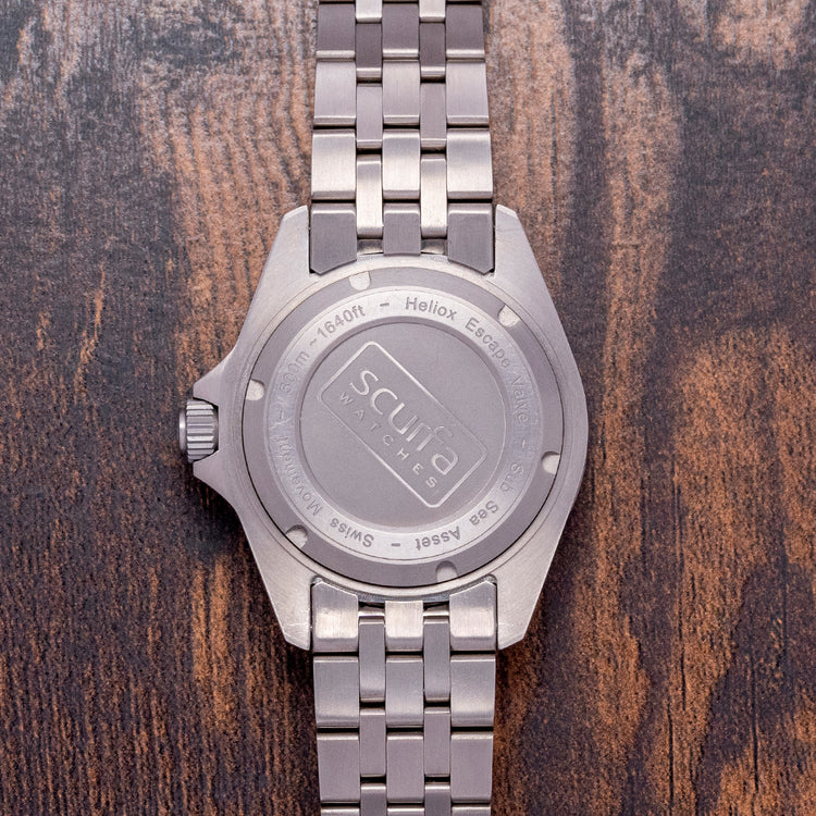 2022 Scurfa Diver One D1-500 Titanium Light Blue 40mm