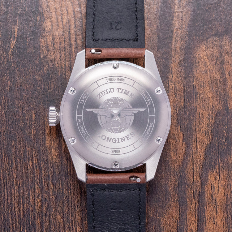 2024 Longines Spirit Zulu Time Automatic 39mm GMT L3.802.4.53.2