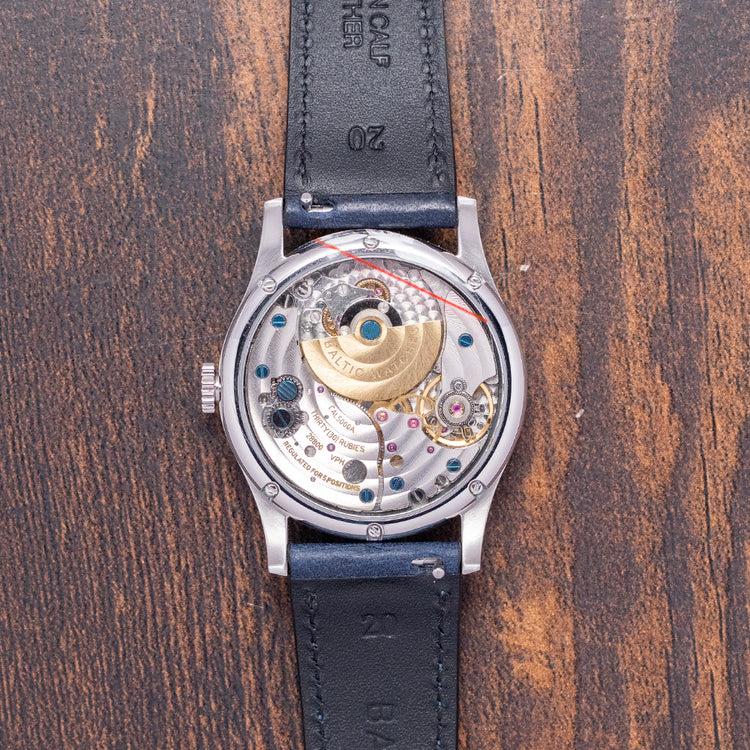 2023 Baltic MR01 Salmon Dial Micro-Rotor Automatic 36mm