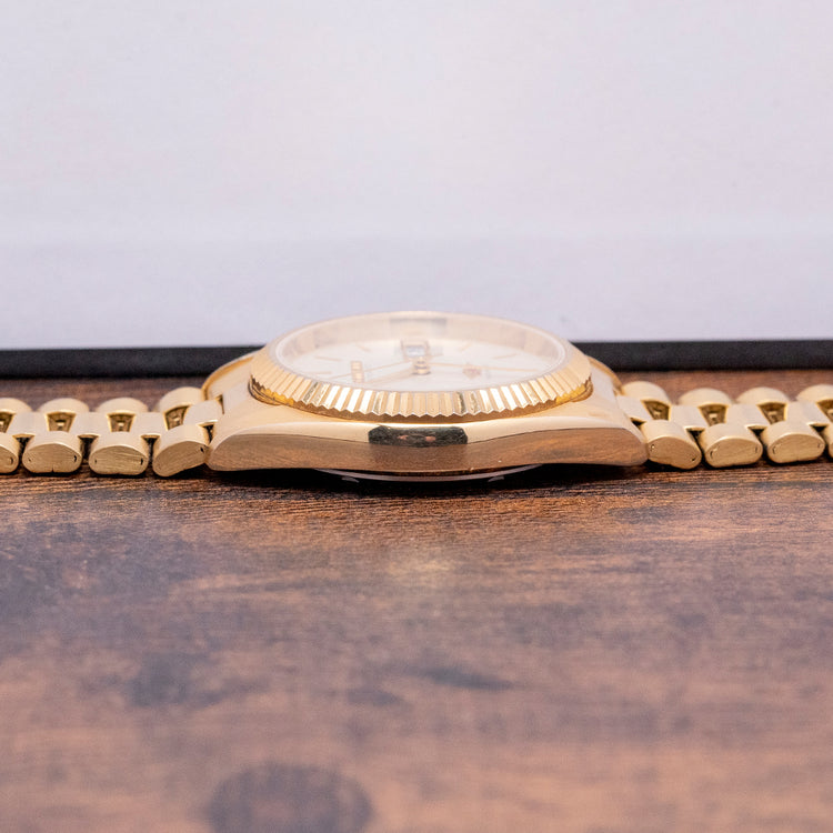 1980s Citizen Eagle 7 Yellow Gold Plated Automatic 36mm