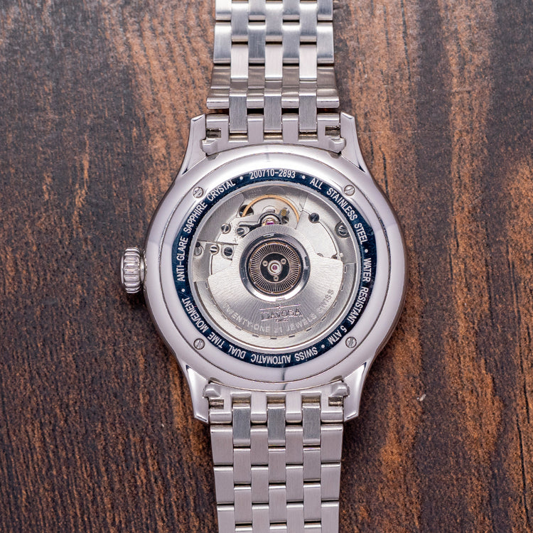 2013 Davosa Vigo Dual Time Auto 40mm on Bracelet 16147554