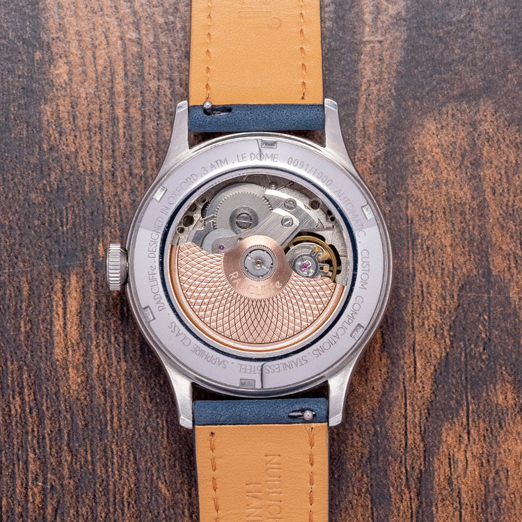 2023 Radcliffe Le Dome Blue Guilloche Dial Automatic 40mm
