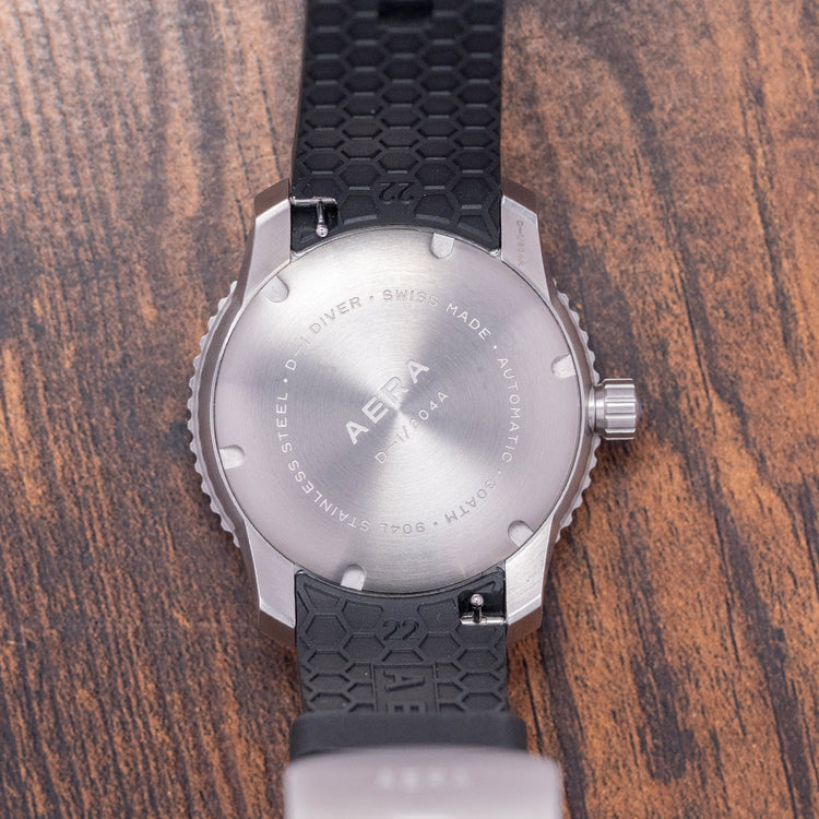 2025 Aera D-1 Diver Black Dial Automatic 300M 44mm