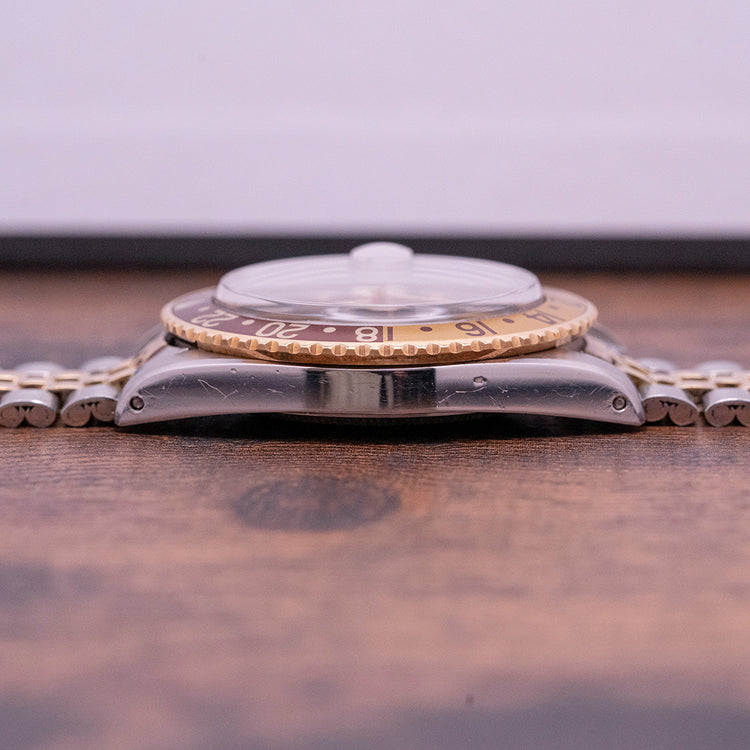 1973 Rolex GMT-Master "Rootbeer" 1675 MK3 Dial