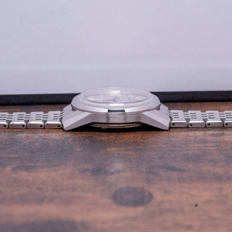 2022 King Seiko Brushed Grey Dail 37mm Automatic SPB281J1