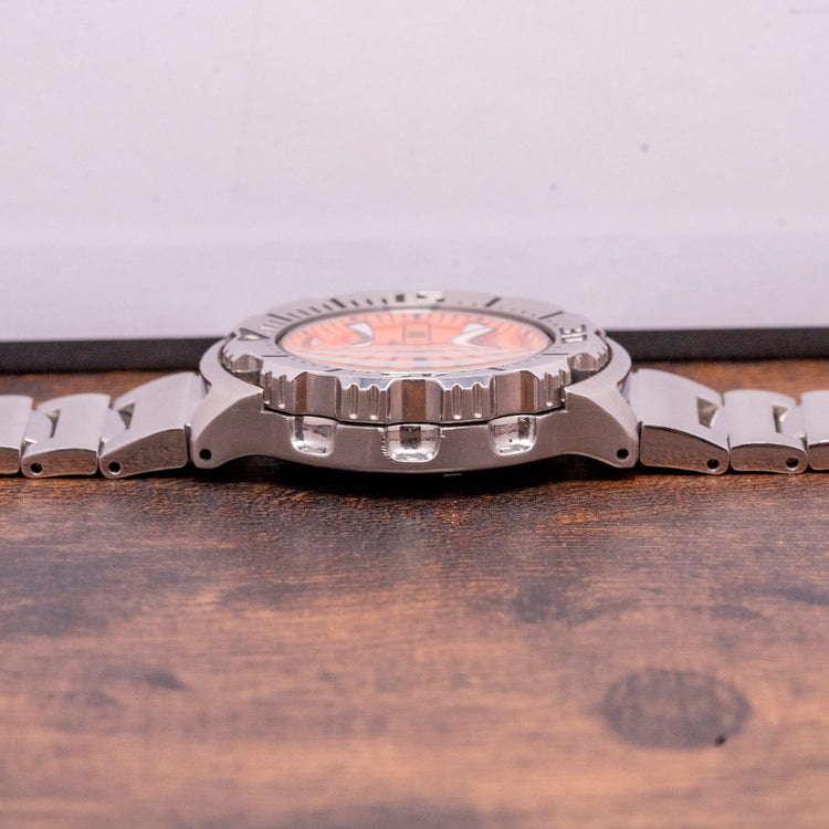 2014 Seiko Orange Monster 2nd Gen Auto SRP309 on Bracelet