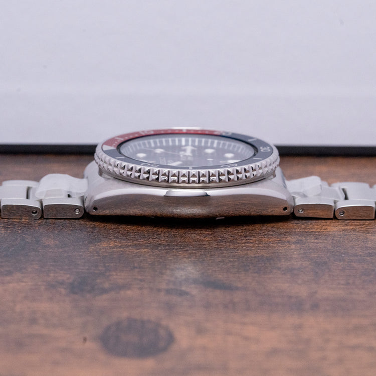2022 Seiko 5 Sports "Pepsi" on Bracelet SRPD53K1