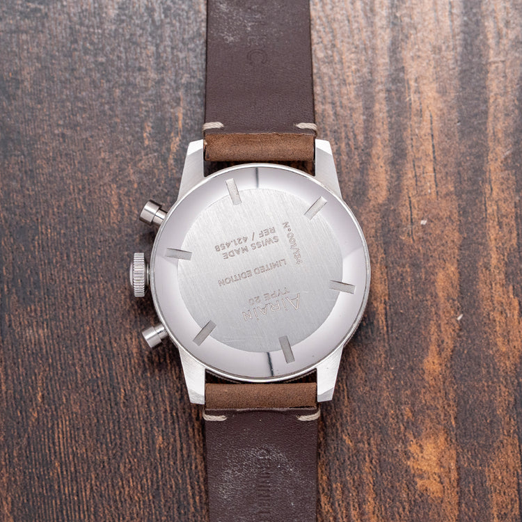 2022 Airain Type 20 Brown Chronograph Limited Edition 39.5mm