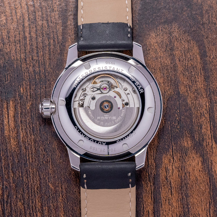 2016 Fortis Aviatis Cockpit Two Black Automatic 41mm