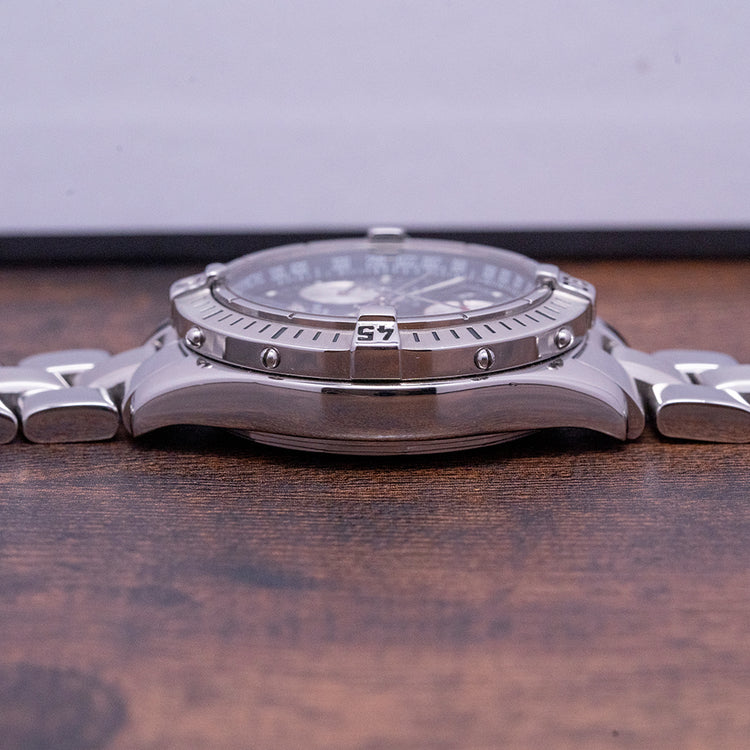 2000s Breitling Colt Chronograph Blue Quartz A73350