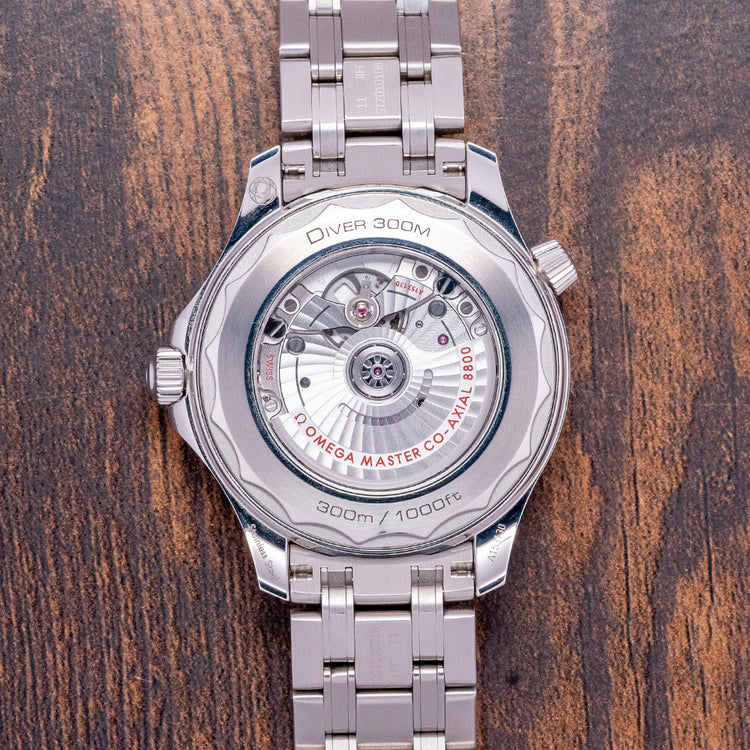 2024 Omega Seamaster Green Ceramic Wave 42mm on Bracelet