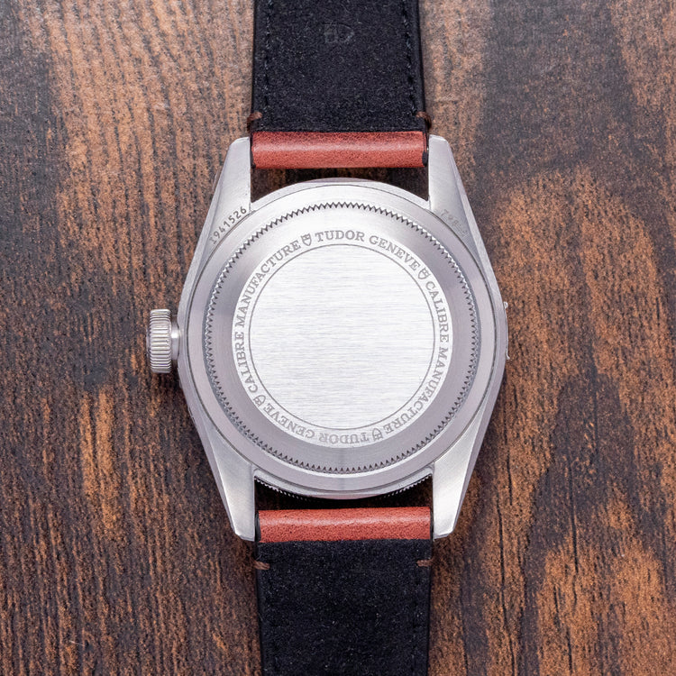 2019 Stickered Tudor Black Bay GMT 41mm on Strap 79830RB