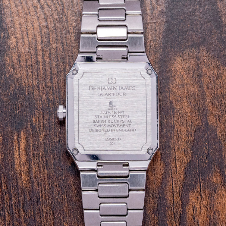 2024 Benjamin James Scarifour Classic Silver Quartz 31mmx40mm