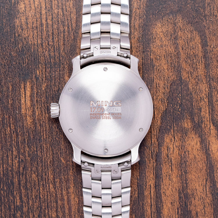 2022 Ming 17.09 Blue Dial Automatic 38mm on Bracelet