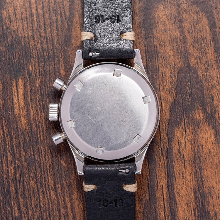 1970s Gallet 'Flying Officer' Black Dial '4th Gen' 36mm