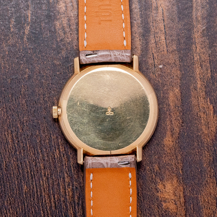 1960s Movado 'Gentleman' 18ct Gold Micro-Rotor Cal. 230 34mm