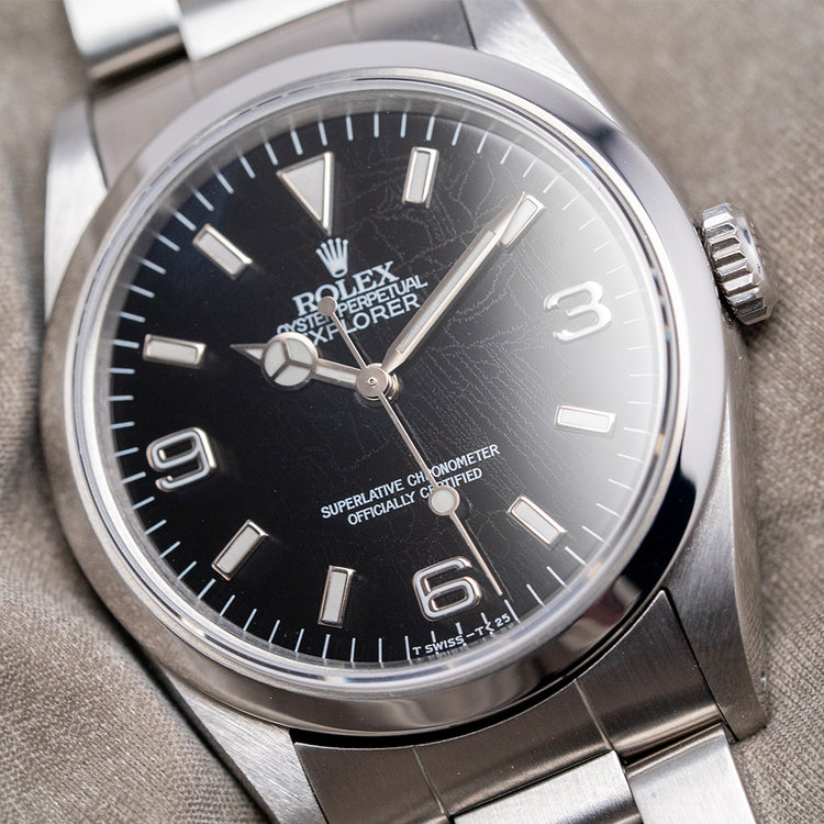 1991 Rolex Explorer I 36mm Tritium 'Frozen Dial' 14270