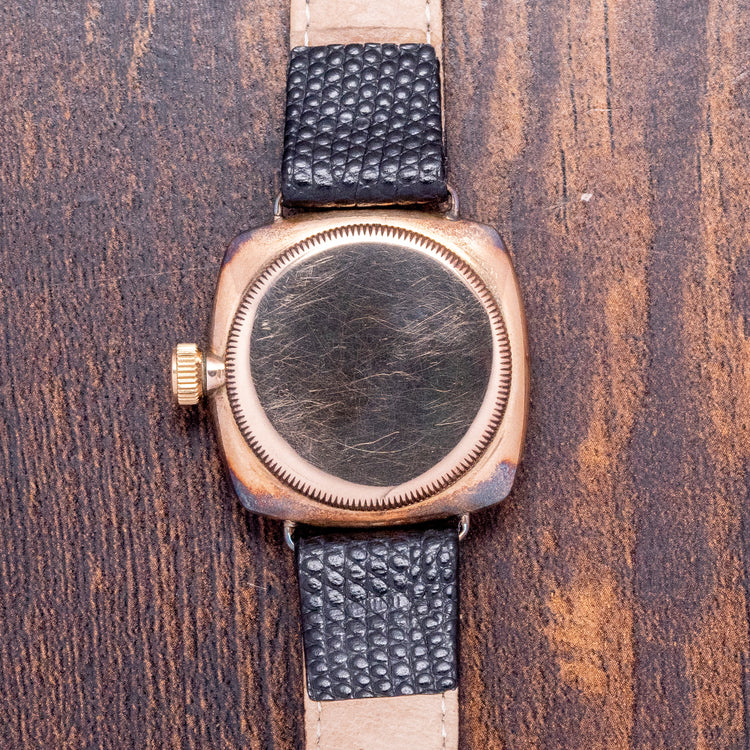 1934 Rolex Oyster 9ct Gold Cushion 31.5mm 678