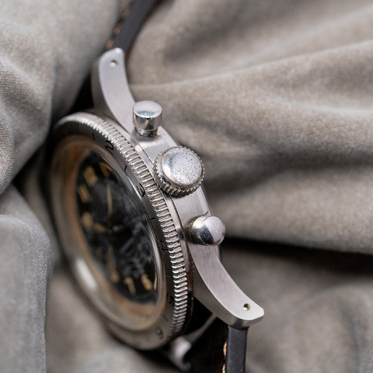 1940s Gallet Flying Officer MK1 'Truman' Black Dial 34mm