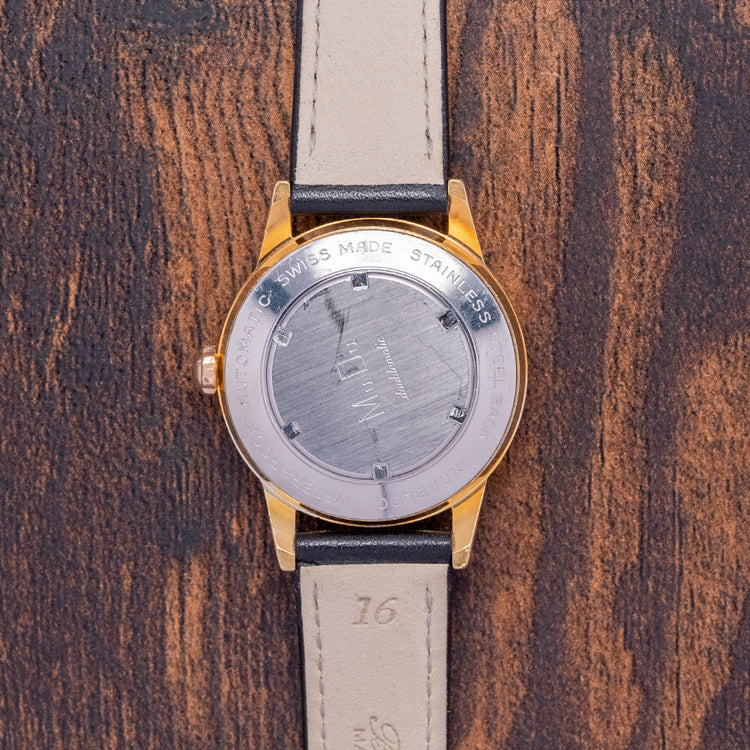 1960s MuDu Doublematic Textured Dial Automatic 32mm