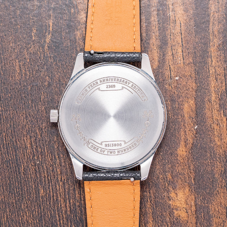 2023 Fears Redcliff 'Edwin Edition' Black Dial Limited Editon 38mm