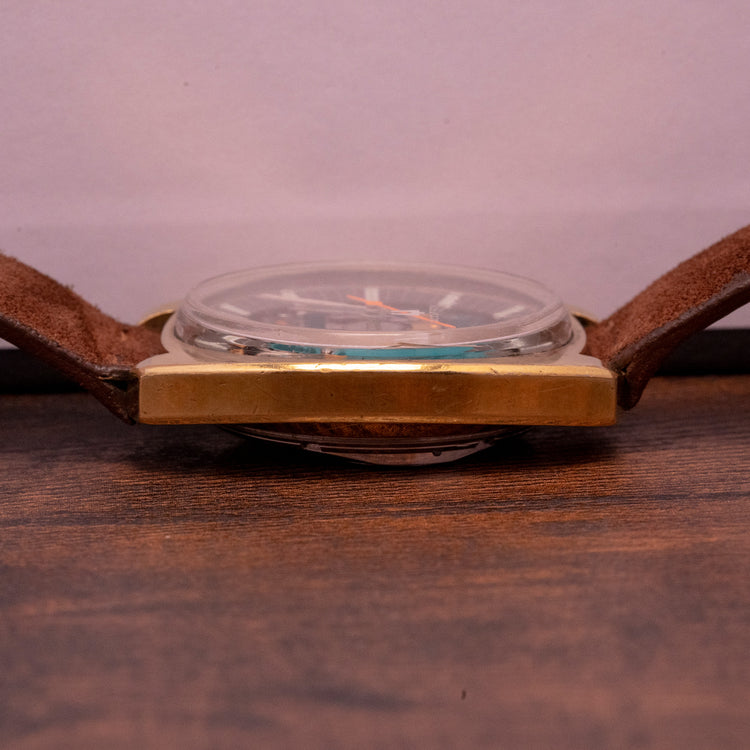 1970 Bulova Accutron Spaceview 214 Gold-Plated 37.5mm