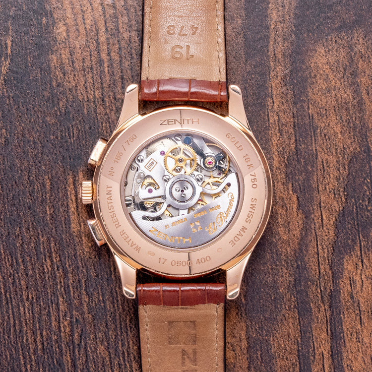 1997 Zenith El Primero Chronomaster Limited Rose Gold 17.0500.400