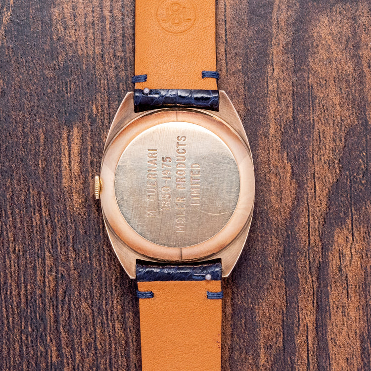 1973 Zenith 28,800 9ct Gold 33mm Presentation Watch