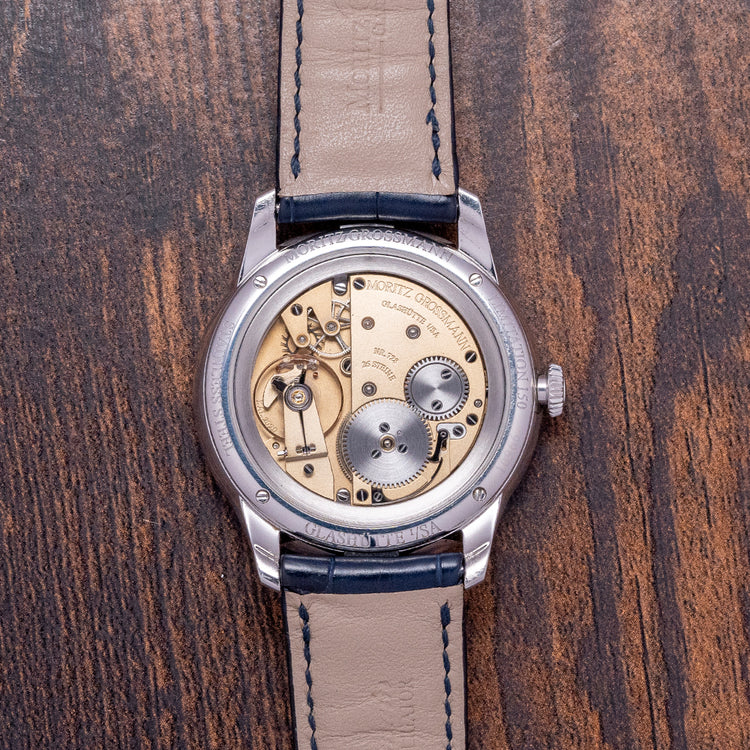 2010s Moritz Grossmann Tefnut Stainless Steel 38.5mm Cal. 202.0