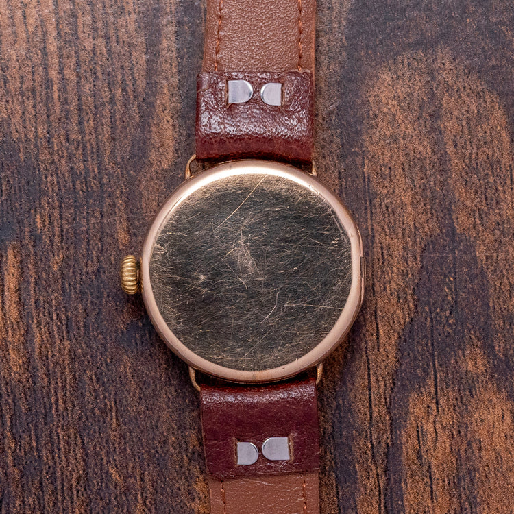 1923 Omega Pink Gold-Plated 31mm Manually Wound 26.5 S.O.B