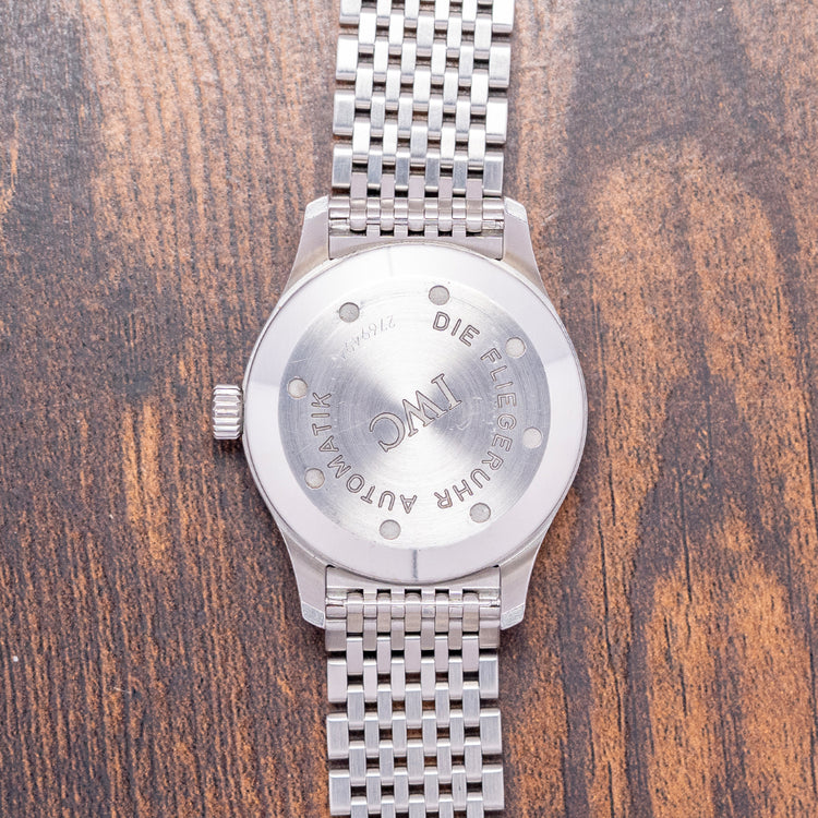 1990s IWC Pilot Mark XV Tritium on Bracelet 38mm IW325301