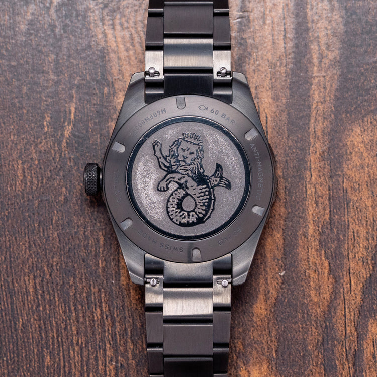 2024 Vertex M60 Aqualion DC Black Date Automatic 40mm