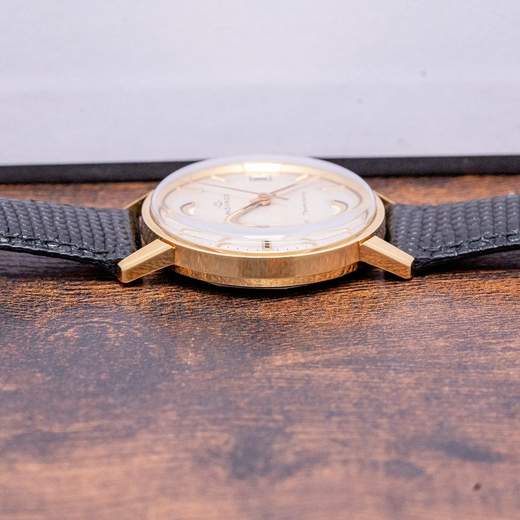 1970s Near New Old Stock Movado Tempo-Matic Date 34mm