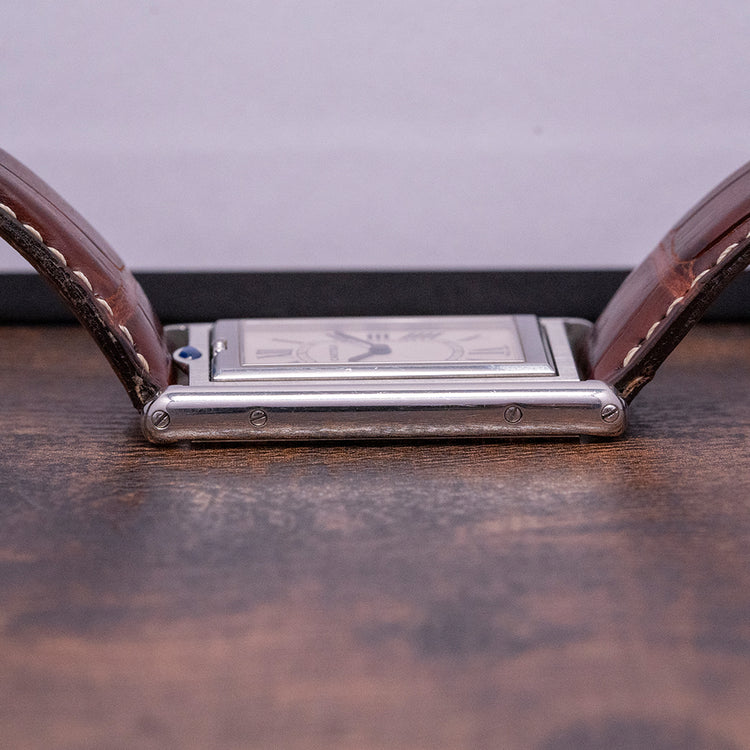 2001 Cartier Tank Basculante Mechanical 2390 25.5mm